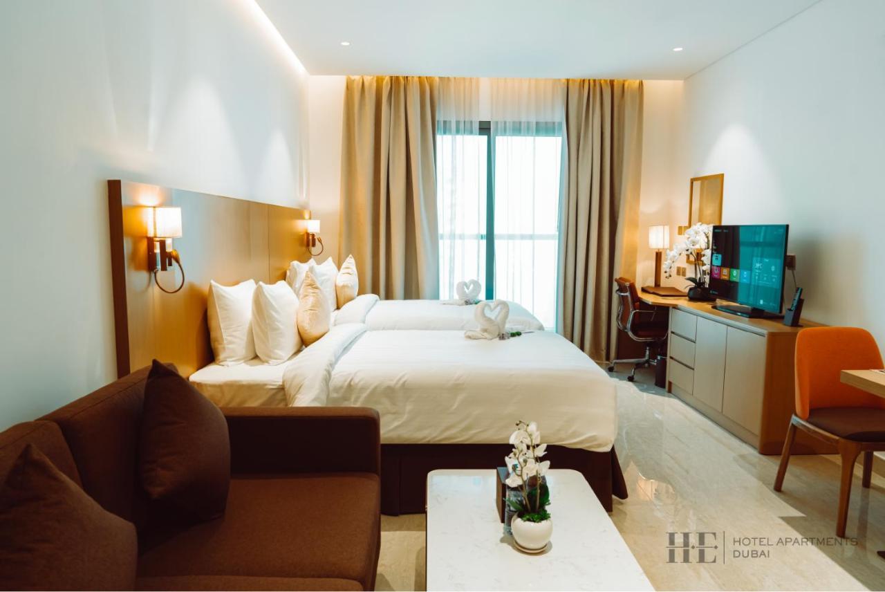 He Hotel Apartments Ντουμπάι Δωμάτιο φωτογραφία Deluxe Room